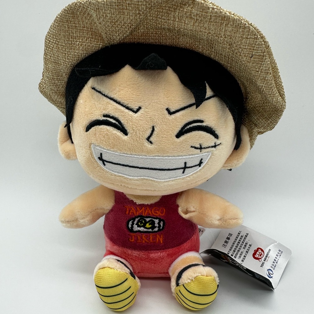 Luffy One Piece Tamago Outfit close Smirk Plushie